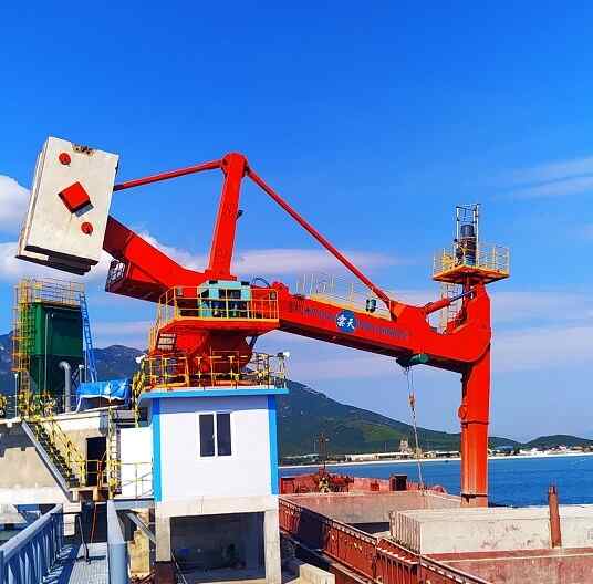 500t/h Fixed Shiploader  Xipu Project for Vietnam Chuncheng Cement